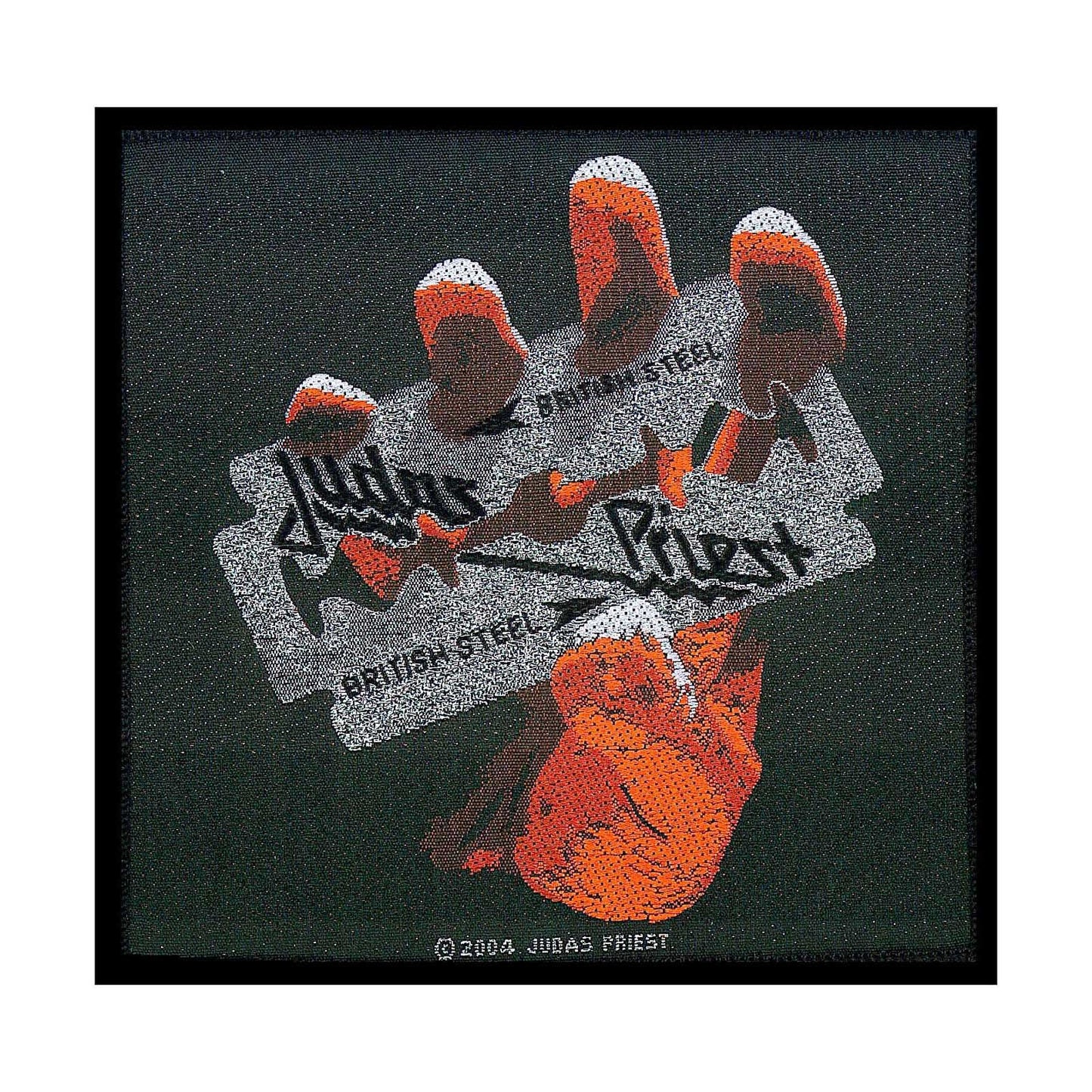 Judas Priest Standard Woven Patch: British Steel