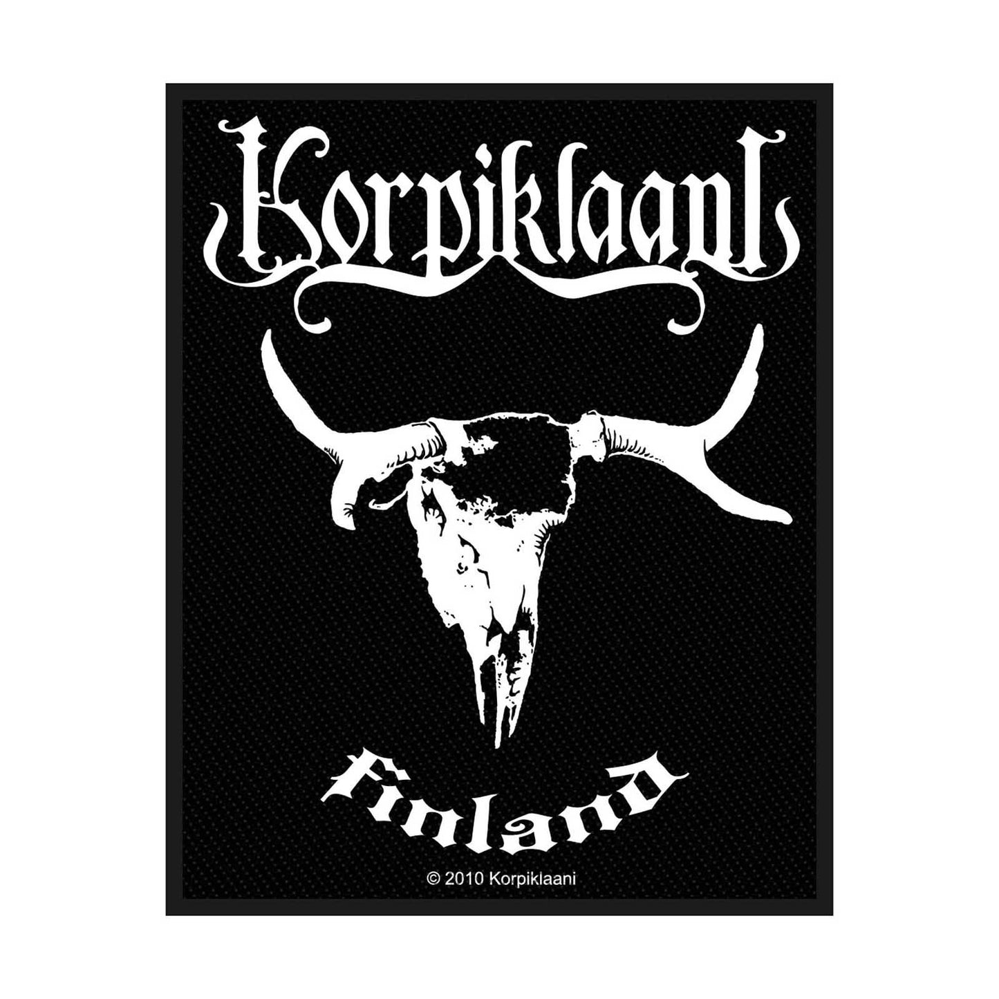 Korpiklaani Standard Woven Patch: Finland