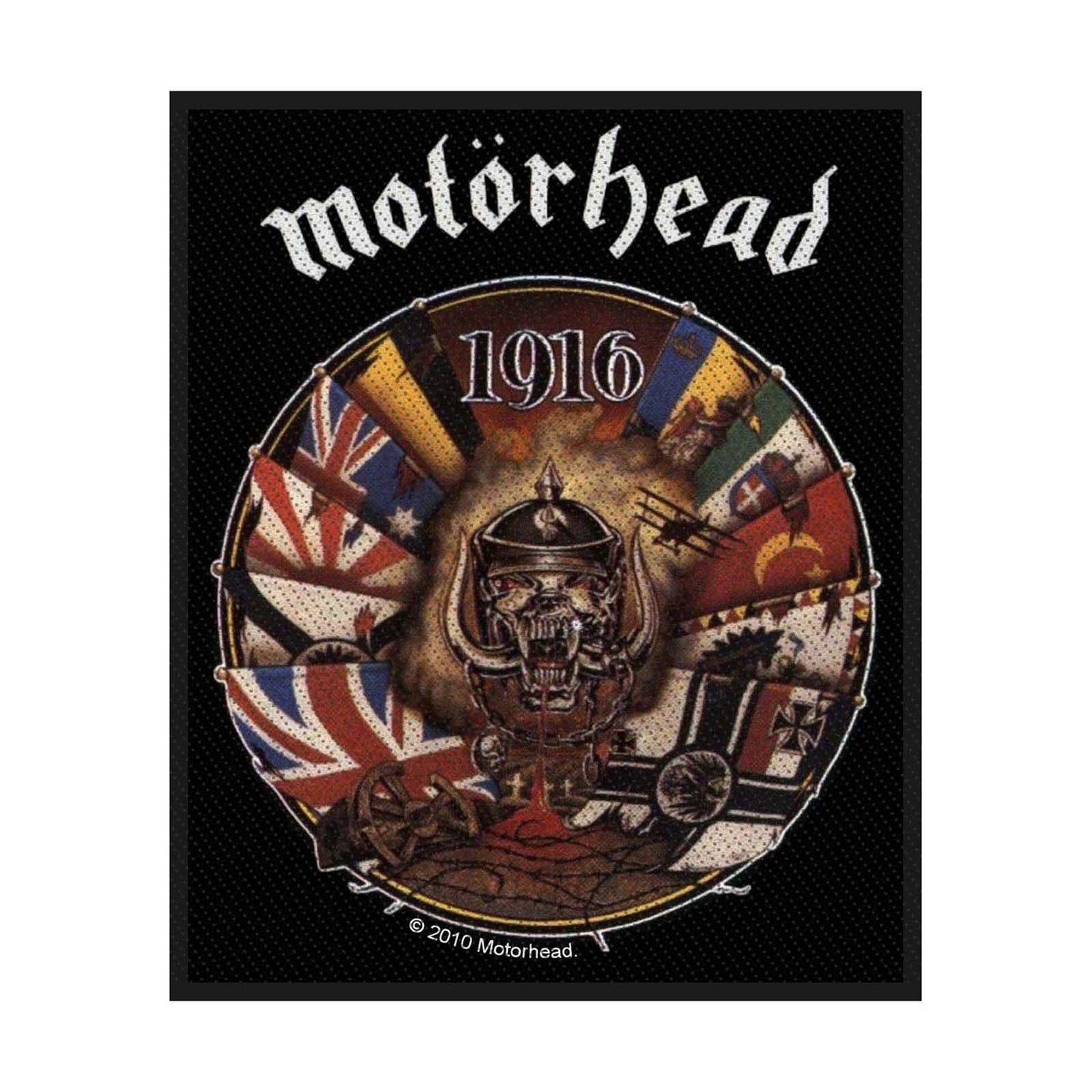 Motorhead Standard Woven Patch: 1916