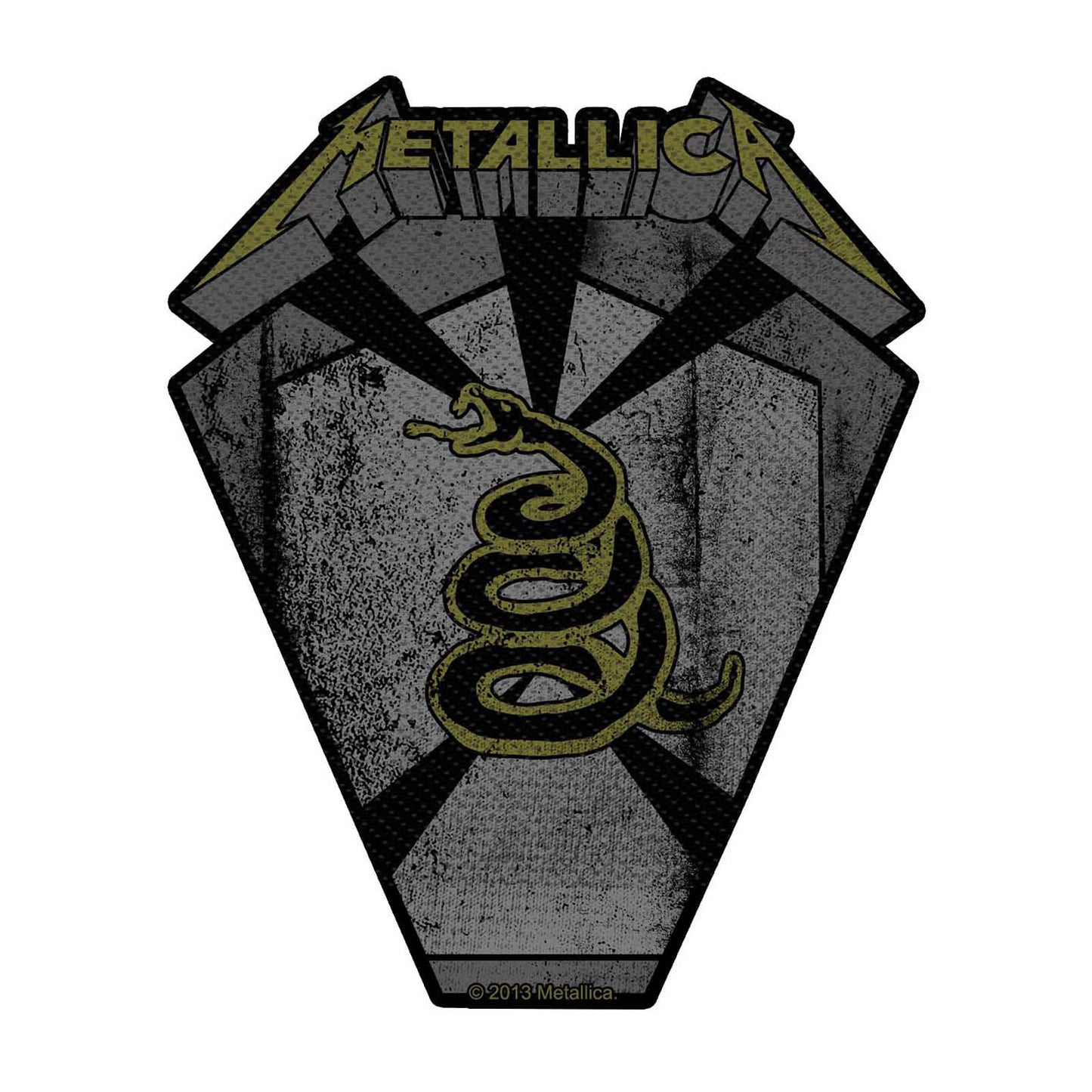 Metallica Standard Woven Patch: Pit Boss