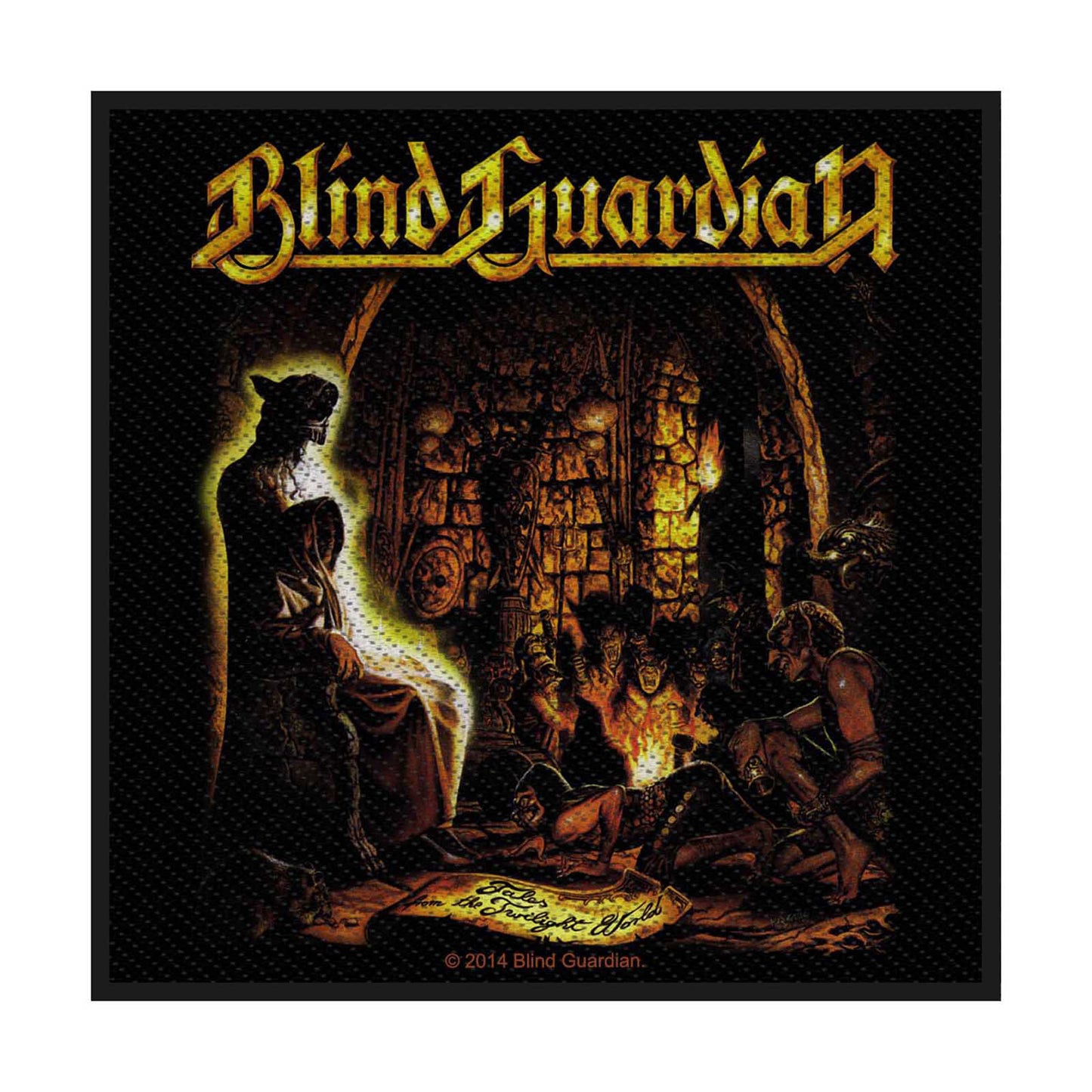 Blind Guardian Standard Woven Patch: Tales from the Twilight