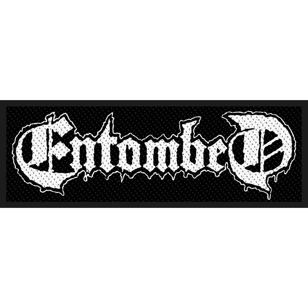 Entombed Standard Woven Patch: Logo