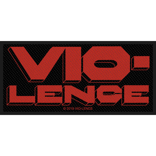Vio-Lence Standard Woven Patch: Logo
