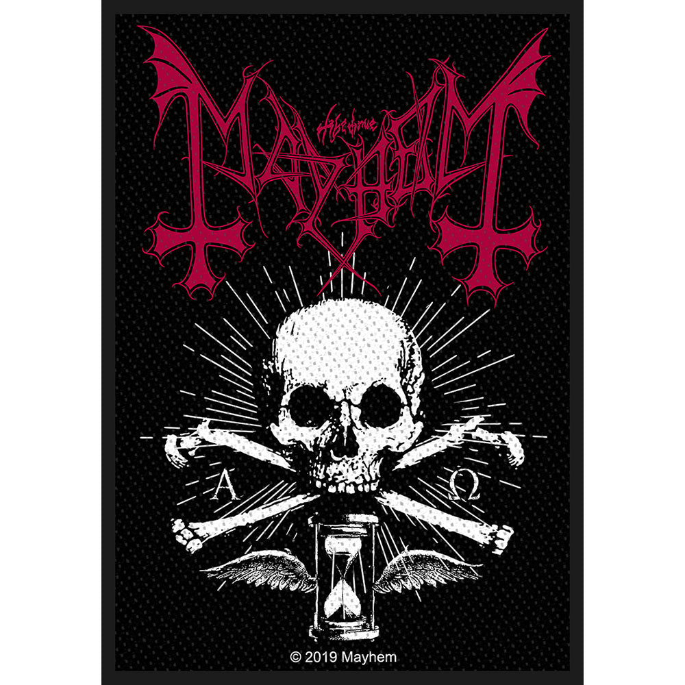 Mayhem Standard Woven Patch: Alpha Omega Daemon