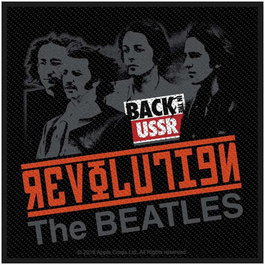 The Beatles Standard Woven Patch: Revolution