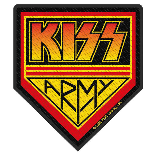 KISS Standard Woven Patch: KISS Army