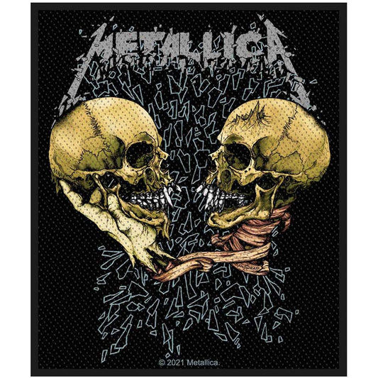 Metallica Standard Woven Patch: Sad But True