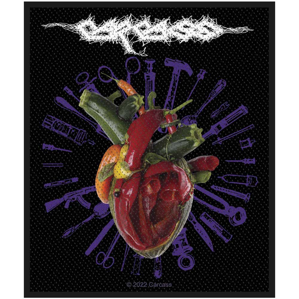 Carcass Standard Woven Patch: Torn Arteries