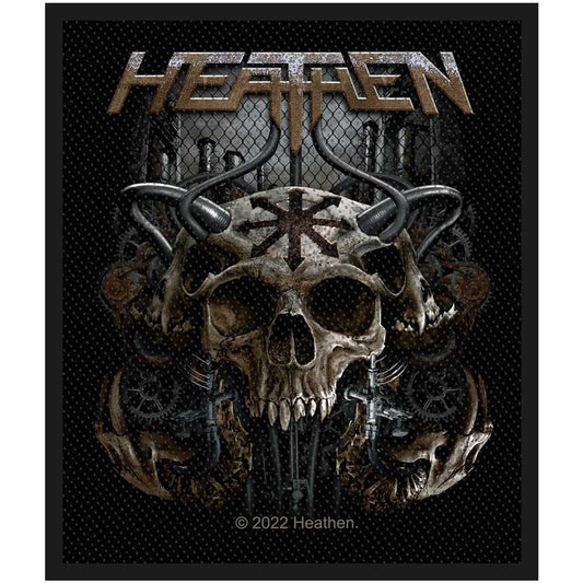 Heathen Standard Woven Patch: Chaos Of Evolution