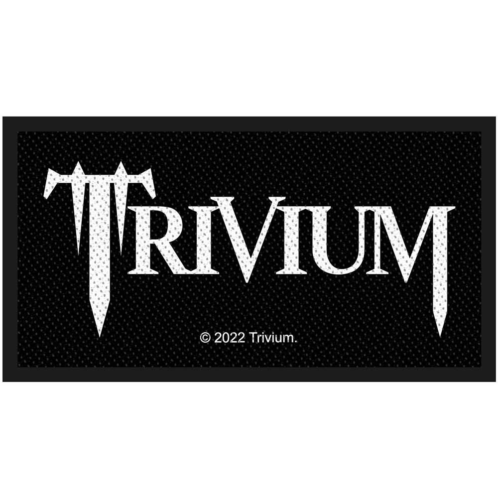 Trivium Standard Woven Patch: Logo