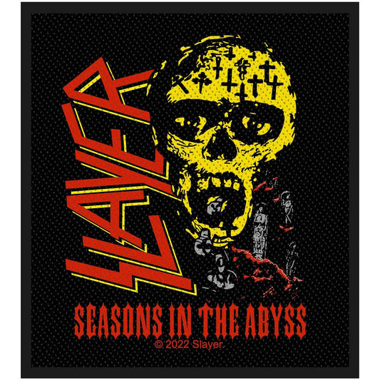 SLAYER - HELL AWAITS ( WOVEN ), Patches