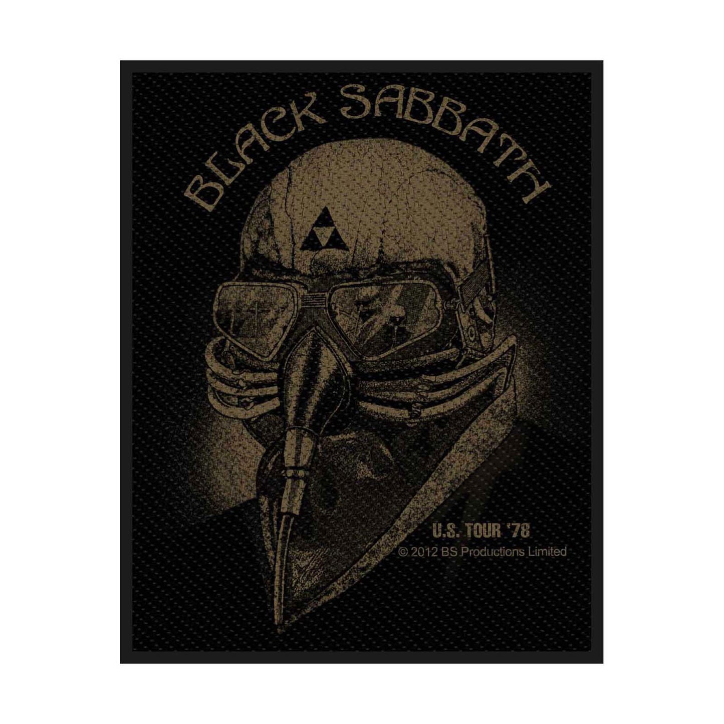 Black Sabbath Standard Woven Patch: US Tour 1978