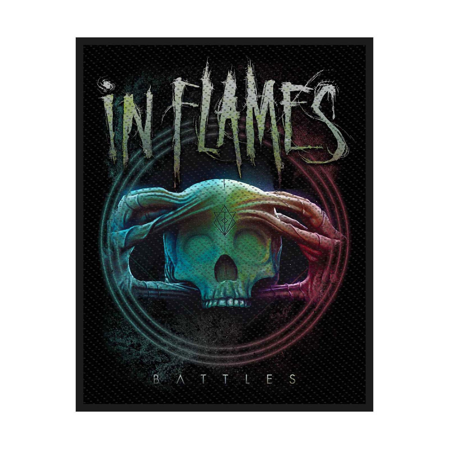 In Flames Standard Woven Patch: Battles