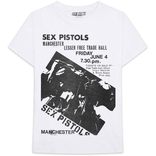 The Sex Pistols T-Shirt: Manchester Flyer