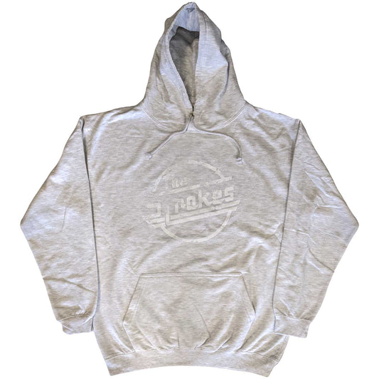 The Strokes Pullover Hoodie: Distressed Magna Mono
