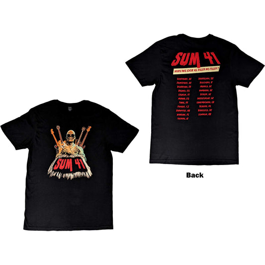 Sum 41 T-Shirt: Does This Look Like All Killer No Filler European Tour 2022