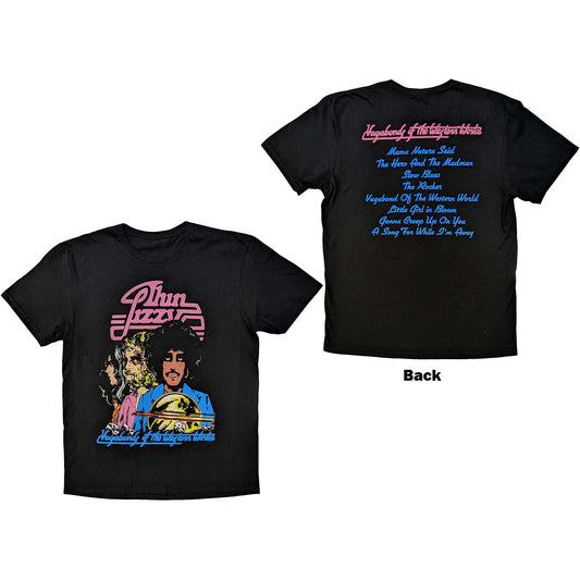 Thin Lizzy T-Shirt: Vagabonds of the Western World Tracklist