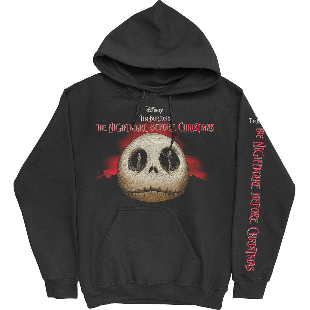 Disney Pullover Hoodie: Jack Skull Eyes