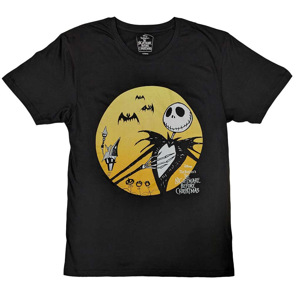 Disney T-Shirt: The Nightmare Before Christmas Sunset Jack