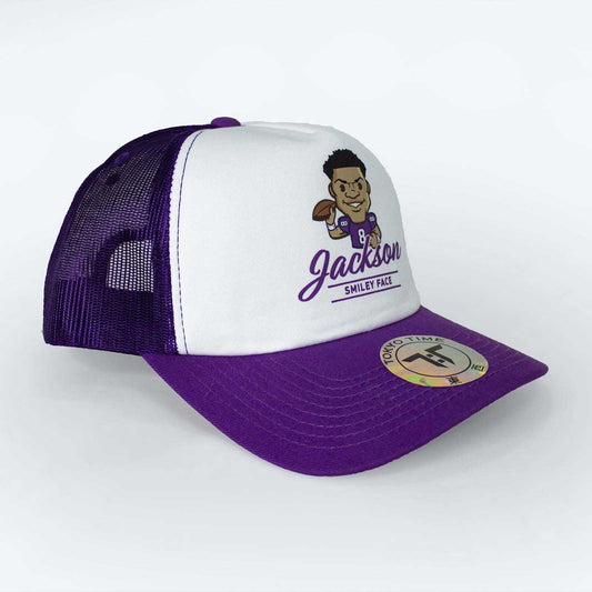 Tokyo Time Baseball Cap: Lamar Jackson NFLPA Emoji