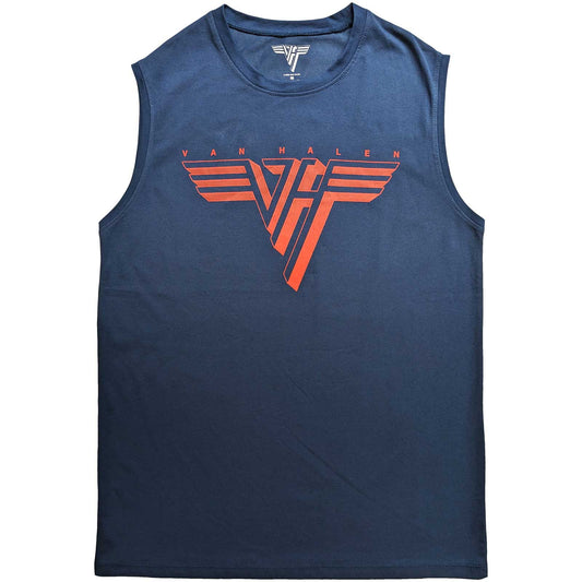 Van Halen Tank T-Shirt: Classic Red Logo