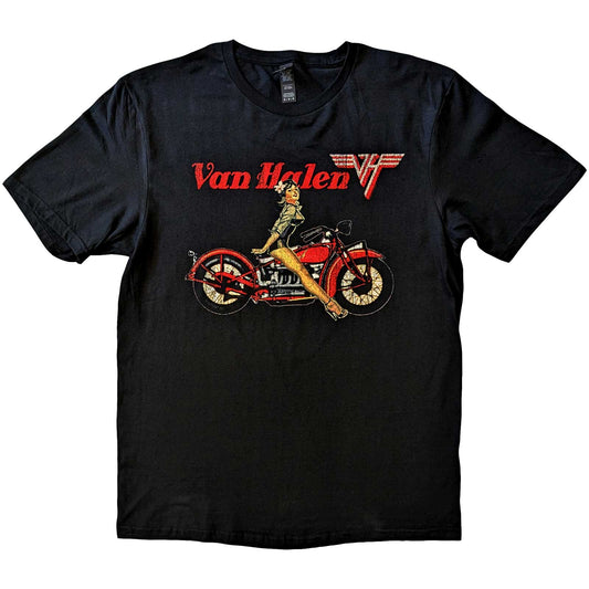 Van Halen T-Shirt: Pin-up Motorcycle