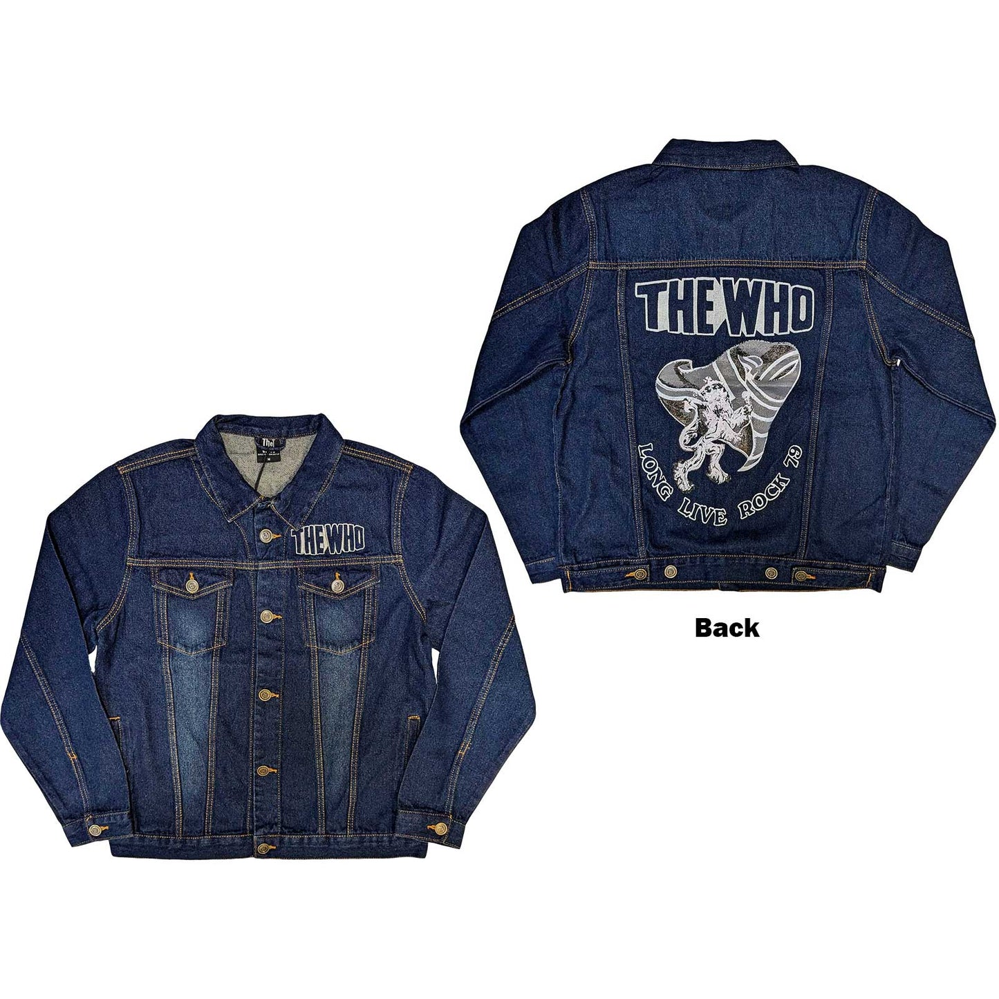 The Who Denim Jacket: Long Live Rock