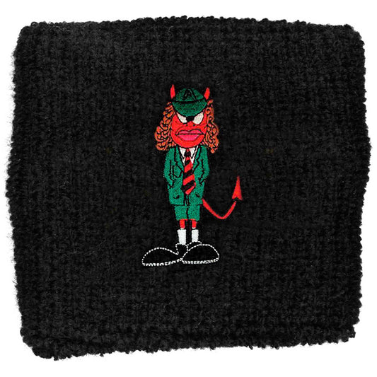 AC/DC Fabric Wristband: Angus Devil