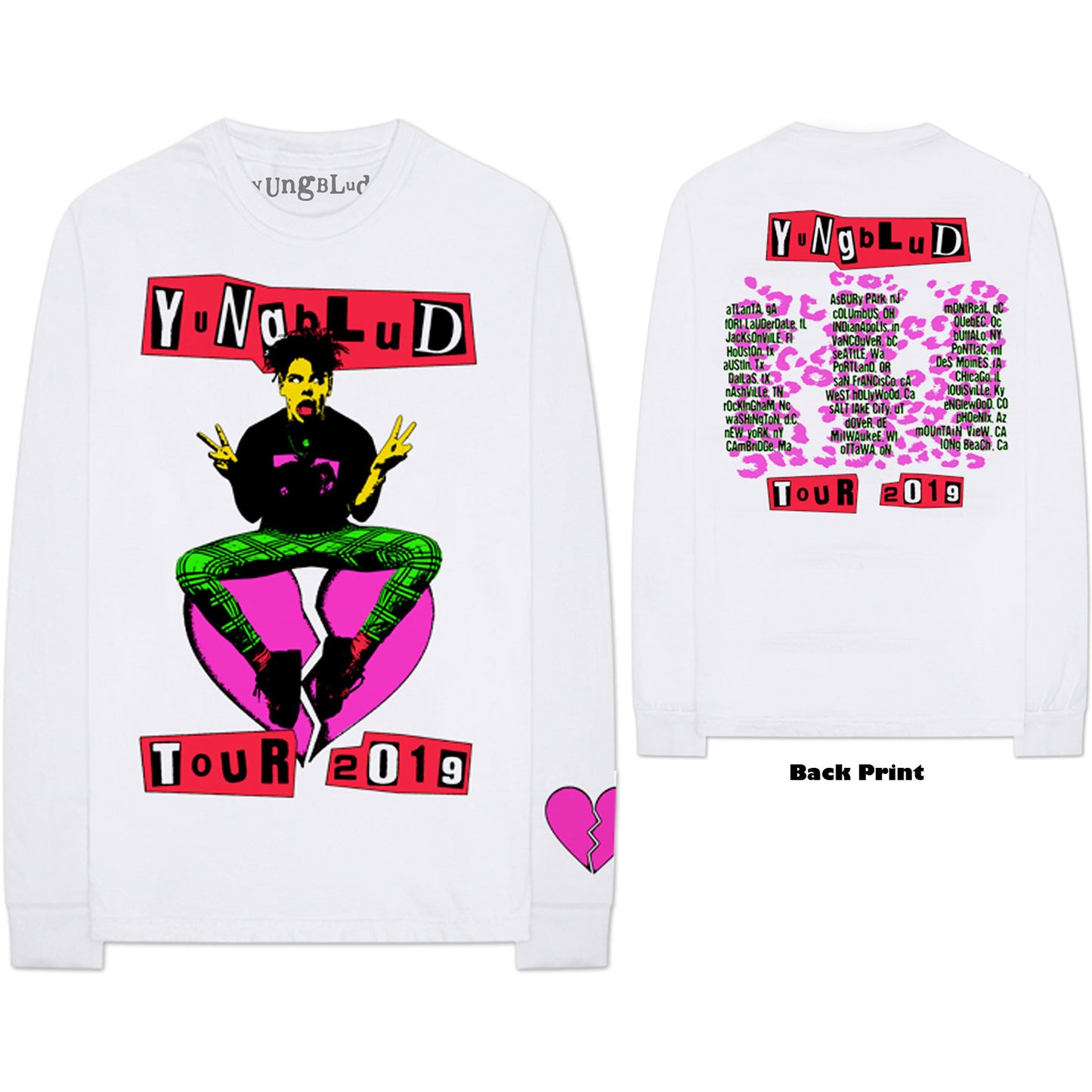 Yungblud Long Sleeve T-Shirt: Tour