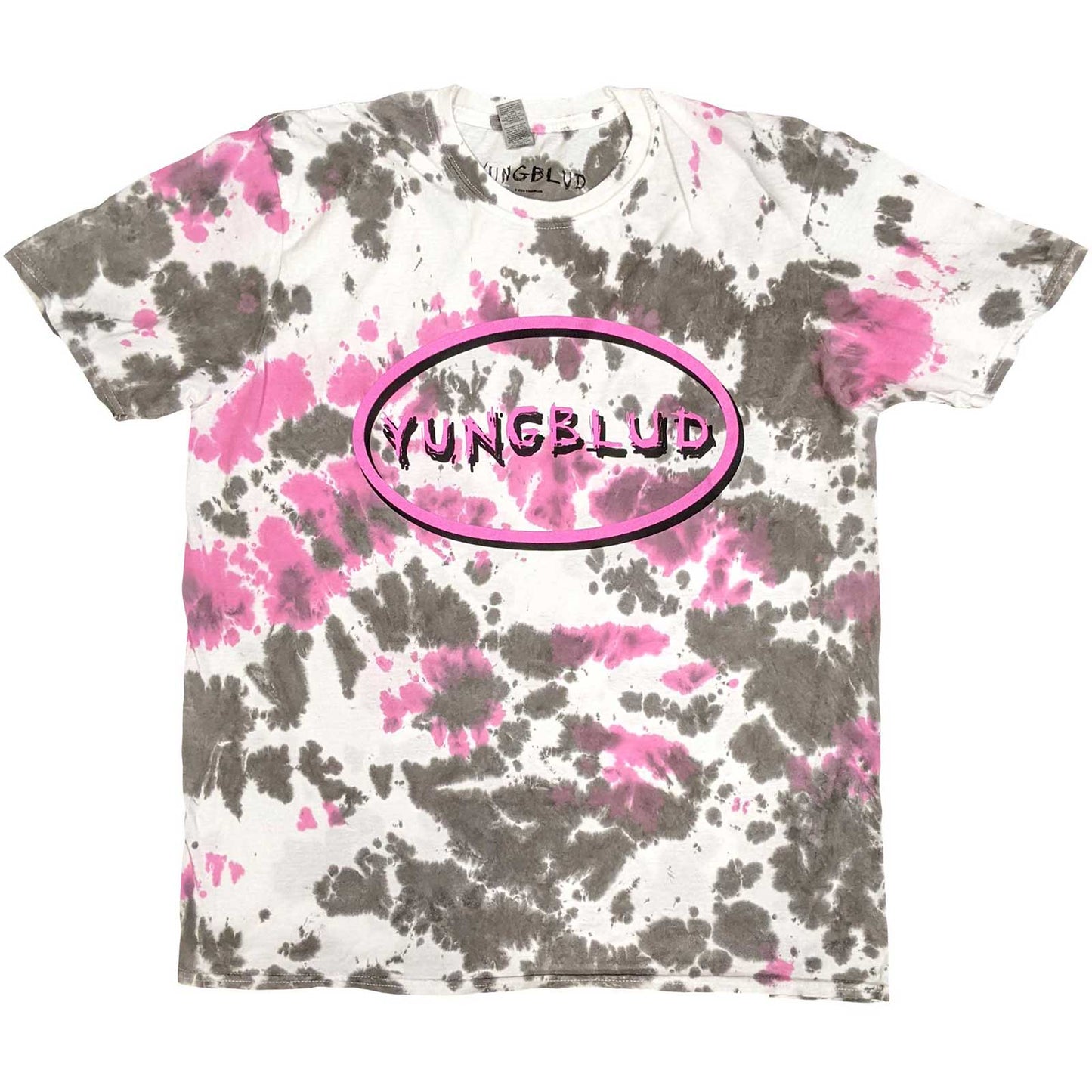 Yungblud T-Shirt: Scratch Logo Oval