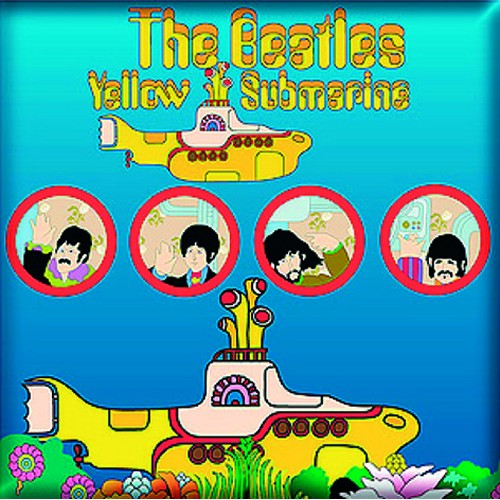 The Beatles Magnet: Yellow Submarine Portholes