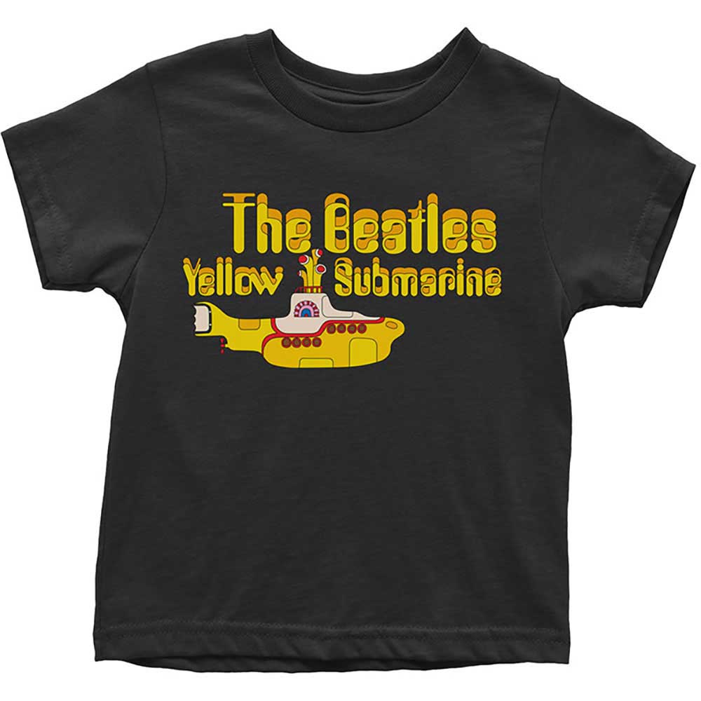 The Beatles Toddler T-Shirt: Yellow Submarine Logo & Sub