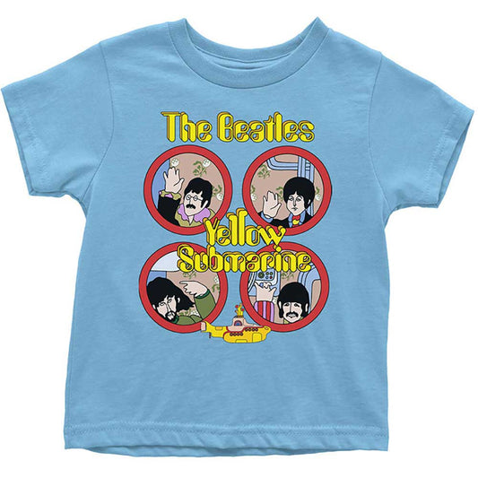 The Beatles Toddler T-Shirt: Yellow Submarine Portholes