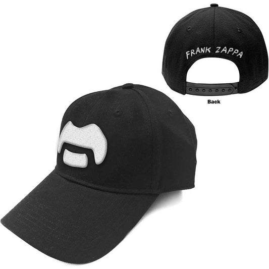 Frank Zappa Baseball Cap: White Moustache