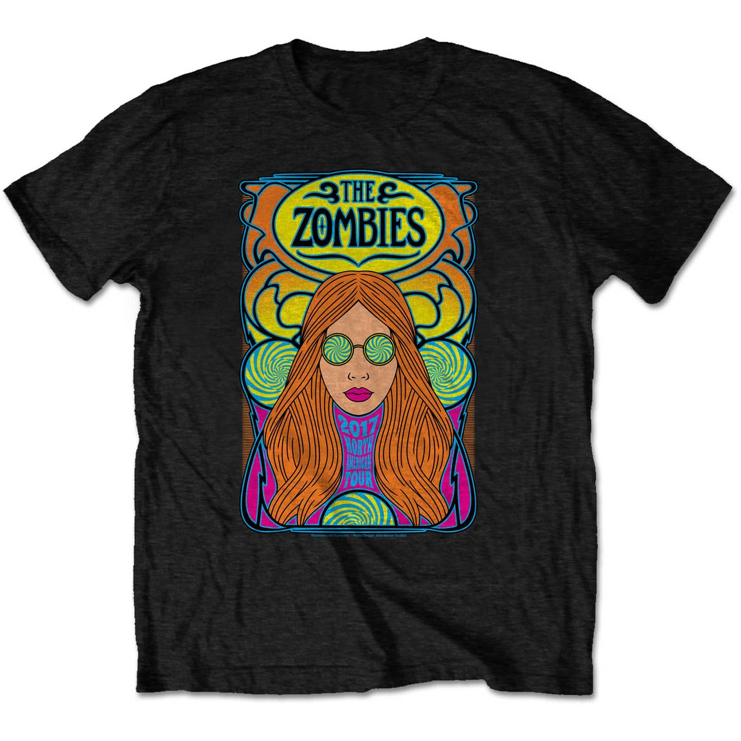 The Zombies T-Shirt: North American Tour